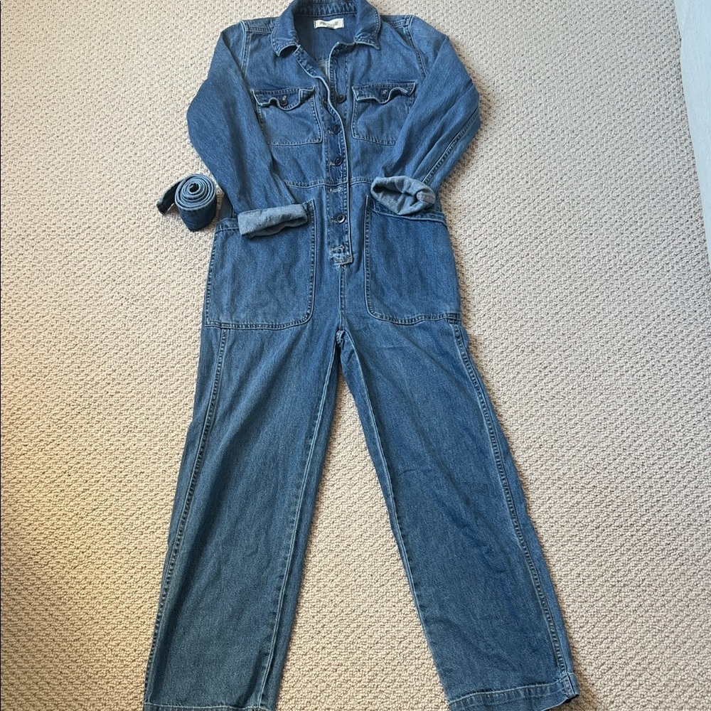Madewell Women's Utility Denim Overalls